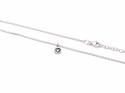 Silver Heart Charm Anklet