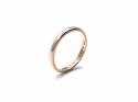 An Old 9ct Yellow Gold Plain Wedding Band