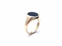 9ct Yellow Gold Oval Onyx Signet Ring
