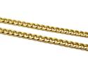 9ct Yellow Gold Hollow Curb Chain