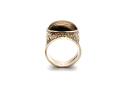 9ct Tigers Eye Solitaire Ring