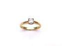 18ct Diamond Solitaire Ring 0.25ct