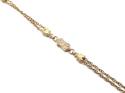 9ct Rose Gold Albertina Style Bracelet