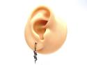9ct 2 Colour Gold Diamond Earrings