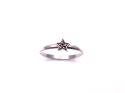 Silver Marcasite Star Cluster Ring