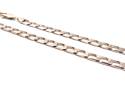 9ct Yellow Gold Flat Curb Chain 20 inch