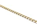 9ct Flat Curb Bracelet Sold as Seen