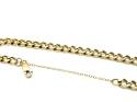 9ct Yellow Gold Flat Curb Bracelet