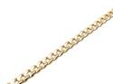 9ct Flat Curb Bracelet 9 1/4 inch
