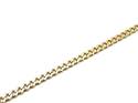 9ct Yellow Gold Curb Bracelet 8.75 inch