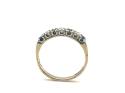 9ct Sapphire & Diamond Eternity Ring