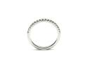 Platinum Diamond Claw Set Eternity Ring 0.33ct