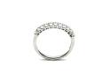 Platinum Oval Diamond Eternity Ring 0.60ct