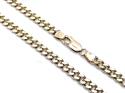 9ct Yellow Gold Flat Curb Chain 18 inch