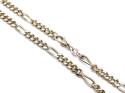 9ct Yellow Gold Figaro Chain 22 inch