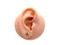 9ct Yellow Gold Opal & Diamond Stud Earrings