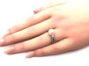14ct Pearl & Diamond Solitaire Ring