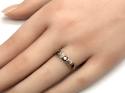 9ct Yellow Gold CZ Fancy Ring