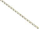9ct Yellow Gold Flat Curb Anklet Chain