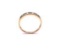 18ct Yellow Gold Emerald & Diamond Eternity Ring