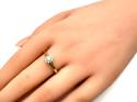 9ct Yellow Gold Diamond Cluster Ring