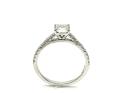 18ct Princess Cut Diamond Solitaire
