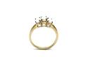 9ct Yellow Gold Opal 3 Stone Ring