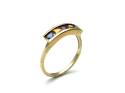 9ct Yellow Gold Multi Stone Ring