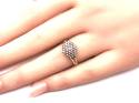 9ct Yellow Gold Diamond Cluster Ring
