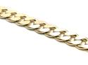 9ct Yellow Gold Curb Bracelet 8.75 inch