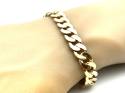 9ct Yellow Gold Curb Bracelet 8.75 inch