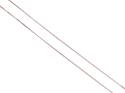 9ct Rose Gold Fine Curb Chain 18 inch