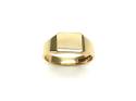9ct Yellow Gold Rectangle Signet Ring