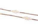 9ct Yellow Gold Curb Fancy Chain