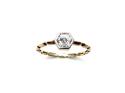 9ct Laboratory Grown Hexagon Diamond Ring 0.50ct
