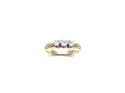 18ct Yellow Gold Diamond 3 Stone Ring