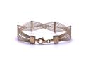 9ct Yellow Gold Wired Bracelet