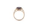 9ct Madeira Citrine & Diamond Ring