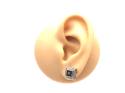 9ct Sapphire & Diamond Earrings