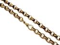 9ct Yellow Gold Belcher Chain 19 Inches