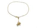 9ct Yellow Gold Dolphin Anklet
