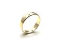 9ct Yellow Gold Wedding Ring 5mm U