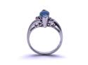 9ct Opal Triplet & Diamond Ring
