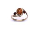 14ct Yellow Gold Amber Ring