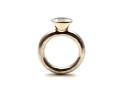 Silver Clear CZ Ring Size N