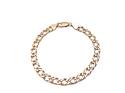 9ct Double Link Curb Bracelet 8 1/2 in