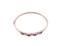 9ct Sapphire & Diamond Bangle