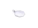Silver Octagonal St Christopher Pendant 17mm
