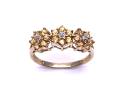 9ct Yellow Gold Citrine & Diamond Ring