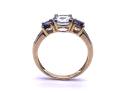 9ct Yellow Gold Multi Stone Ring